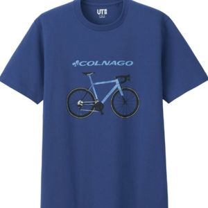 Uniqlo x Colnago Bikes T-shirt XXS/S Unisex (Size Chart in Pics)